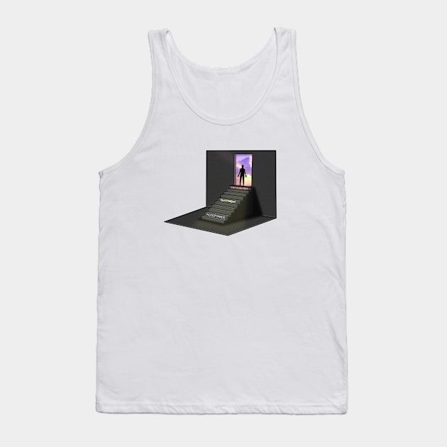 Sky Stairs Tank Top by Nerdpins